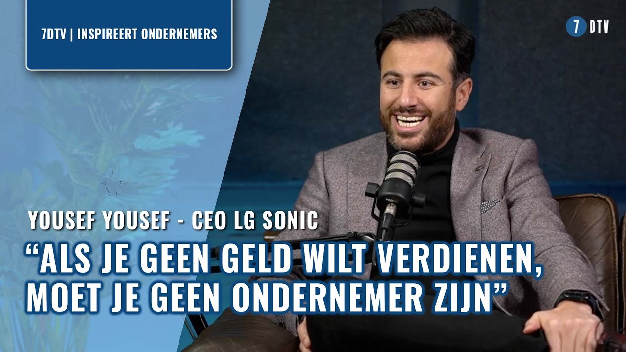 Yousef Yousef (LG Sonic) over het SCALEN van een watertechnologie & het VEROVEREN van de wereldmarkt