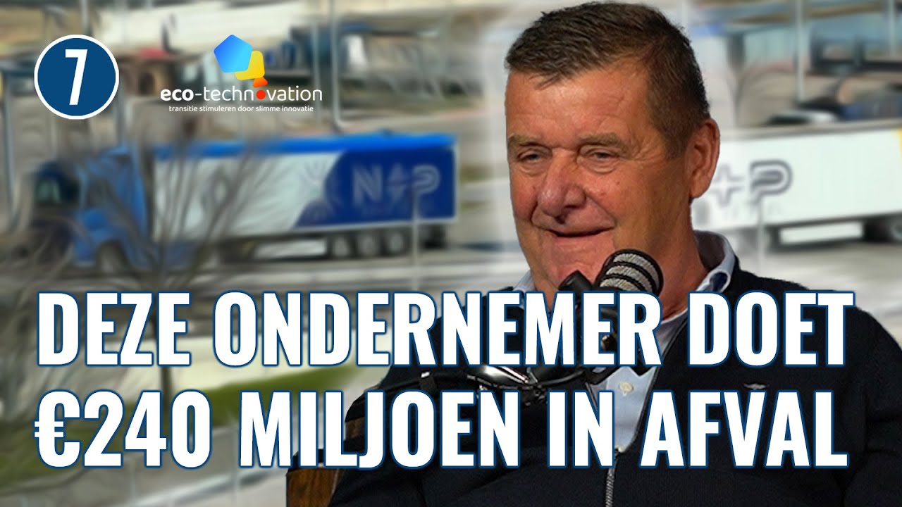 ONDERNEMER Karel Jennissen (N+P Group) verandert AFVAL in nieuwe GRONDSTOF