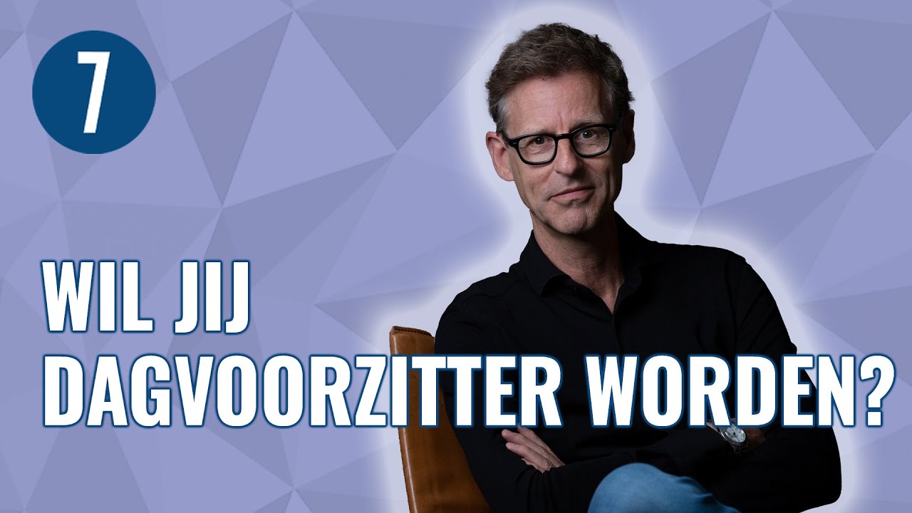 Start als DAGVOORZITTER met 5 SUPERTIPS | Ronnie Overgoor