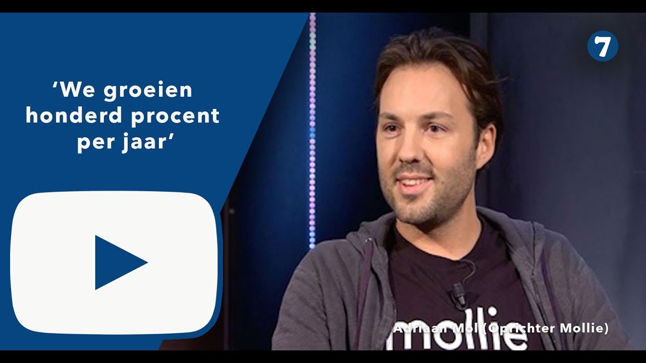 Adriaan Mol (Oprichter Mollie): 'We groeien honderd procent per jaar’