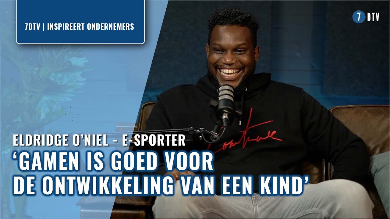 E-SPORTER Eldridge O’Niel (PES): ‘Ik wil een ROLMODEL zijn voor jonge E-sporters’