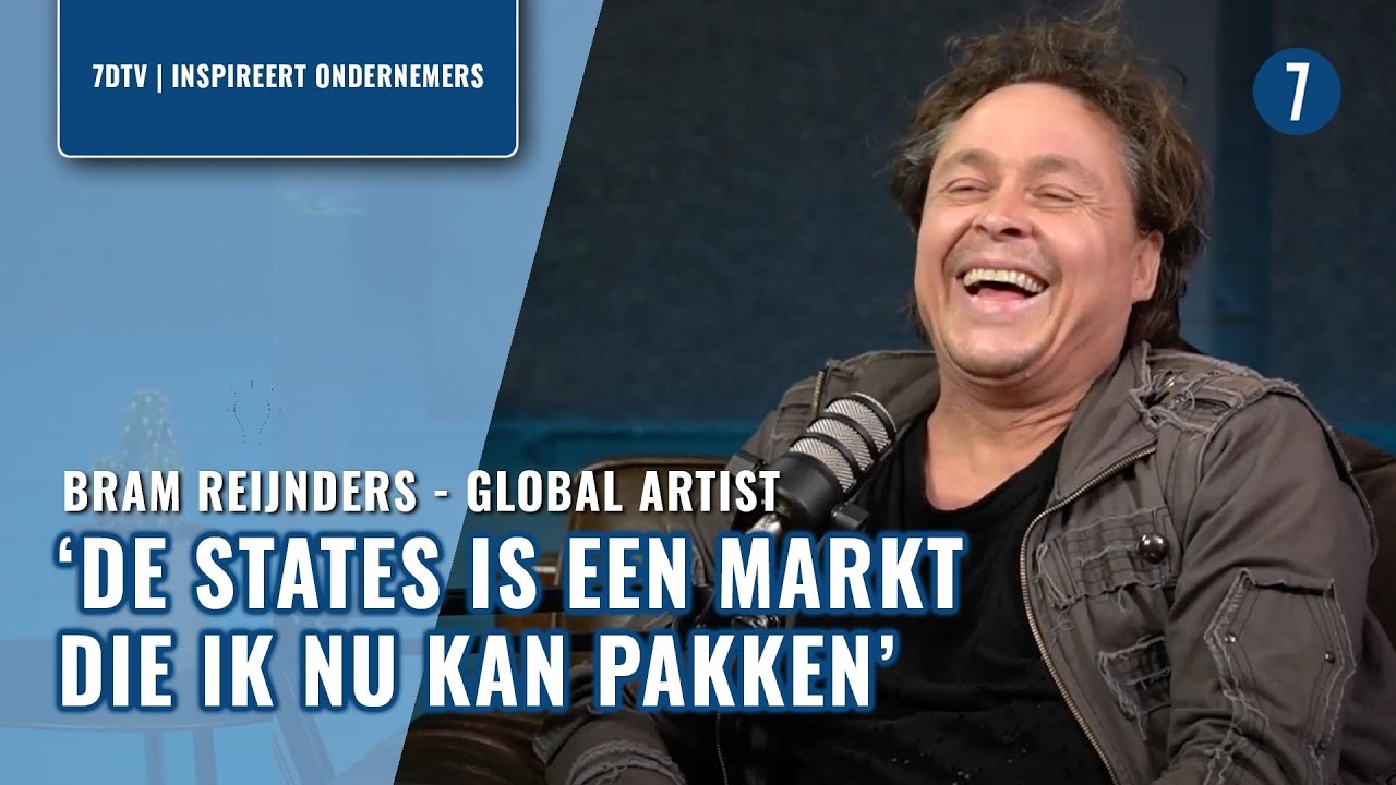 BRAM REIJNDERS over KUNST maken, AVONTUREN beleven en AMERIKA veroveren | 7DTV