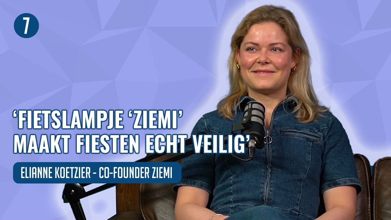 ELIANNE KOETZIER (Ziemi) over STARTEN BEDRIJF, INNOVATIE en VEILIG FIETSEN | 7DTV