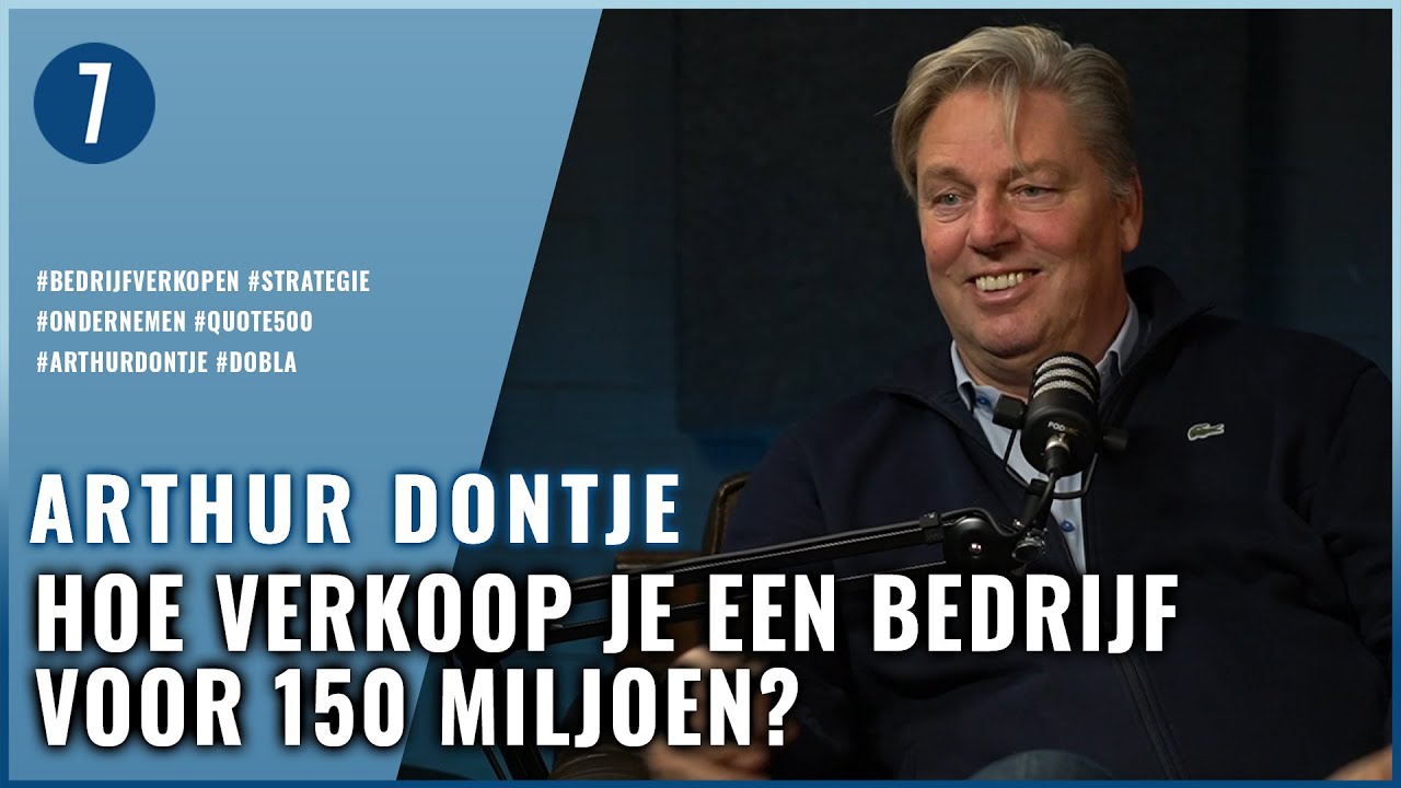 Ondernemer Arthur Dontje vertelt zijn verhaal | Ondernemen | 7DTV 7DTV SAMENVATTING