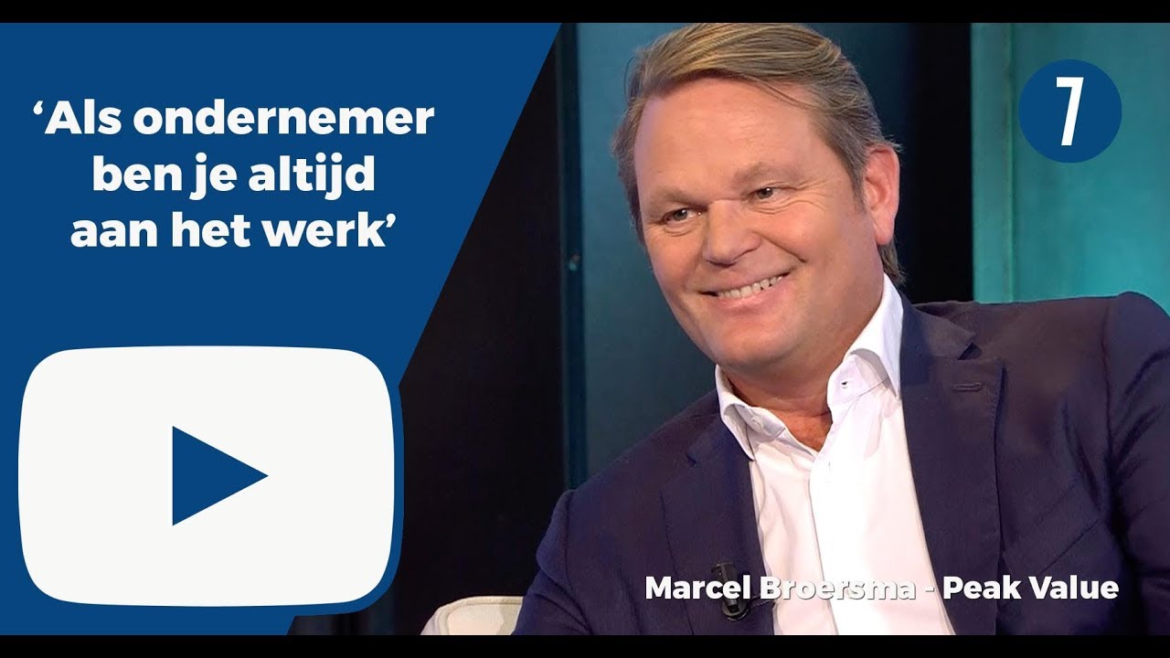 [Samenvatting] Marcel Broersma (Oprichter Peak Value): ‘Als ondernemer ben je altijd aan het werk’