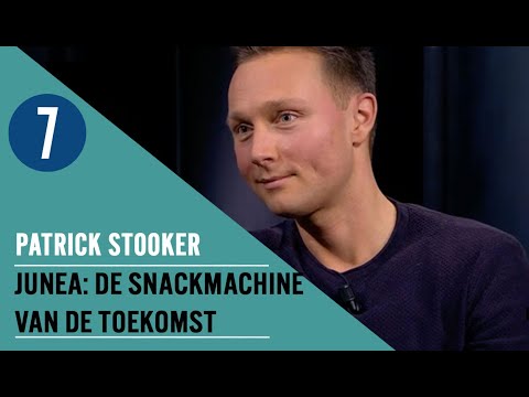 'Onze healthy snack machine bedien je met je smartphone' | Patrick Stooker (Junea) | 7DTV