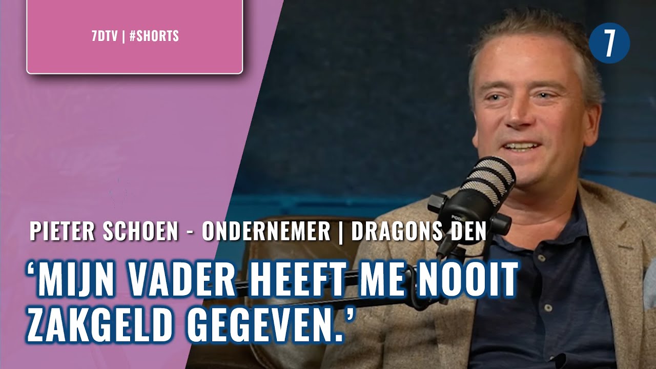 Pieter Schoen 2021 Dragon's Den: ‘Start met ondernemen in je studietijd’ | 7DTV #shorts