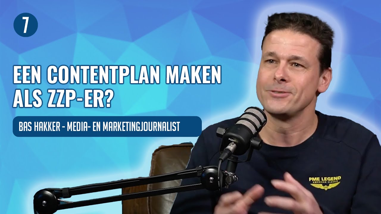 Bas Hakker, auteur ONDERNEMERSBOEK 'Jouw CONTENTPLAN op een BIERVILTJE' | 7DTV